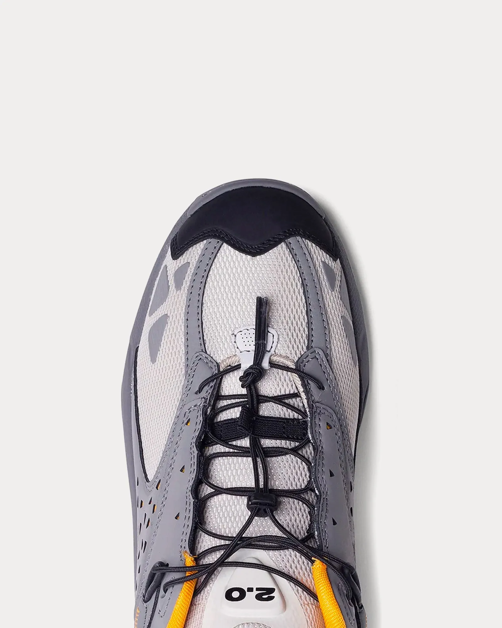 2.0 Taupe / Cadmium Yellow Low Top Sneakers