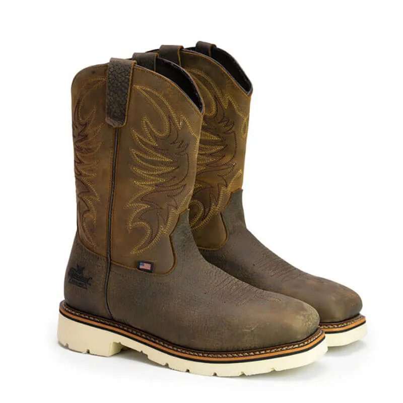 804-4331 - Thorogood Men's American Heritage Square Toe Wellington Safety Toe