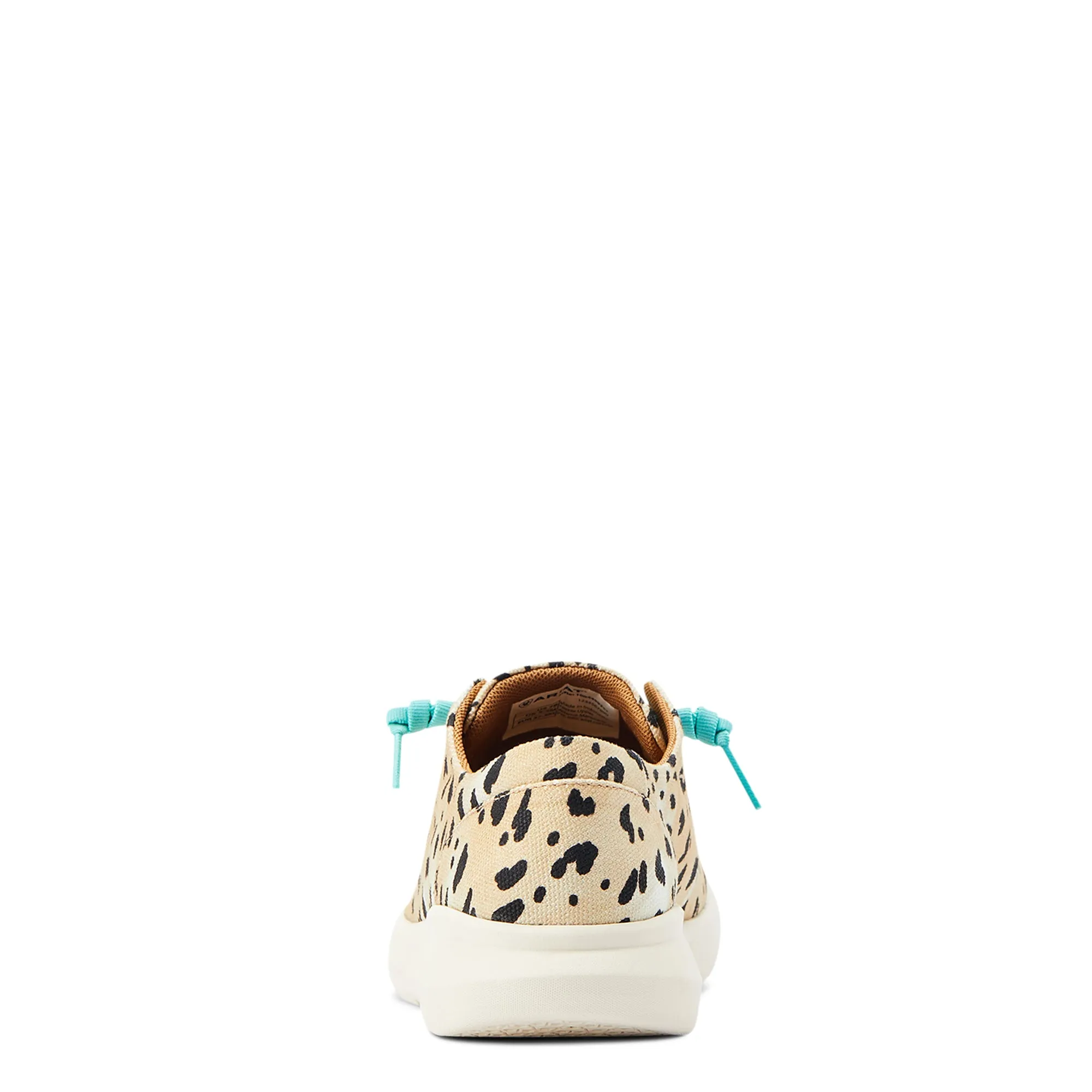 Ariat Ladies Hilo Tan Leopard Print Slip on Shoes 10044592