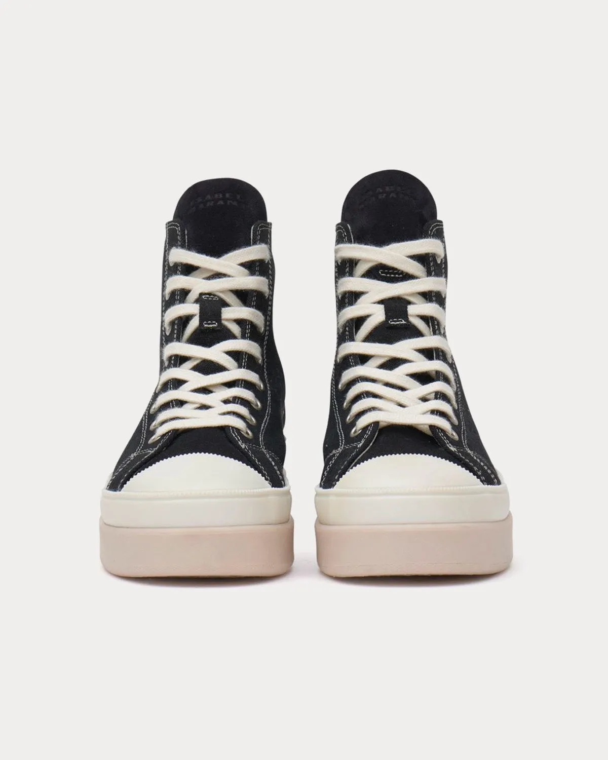 Austen Canvas Black High Top Sneakers