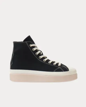 Austen Canvas Black High Top Sneakers
