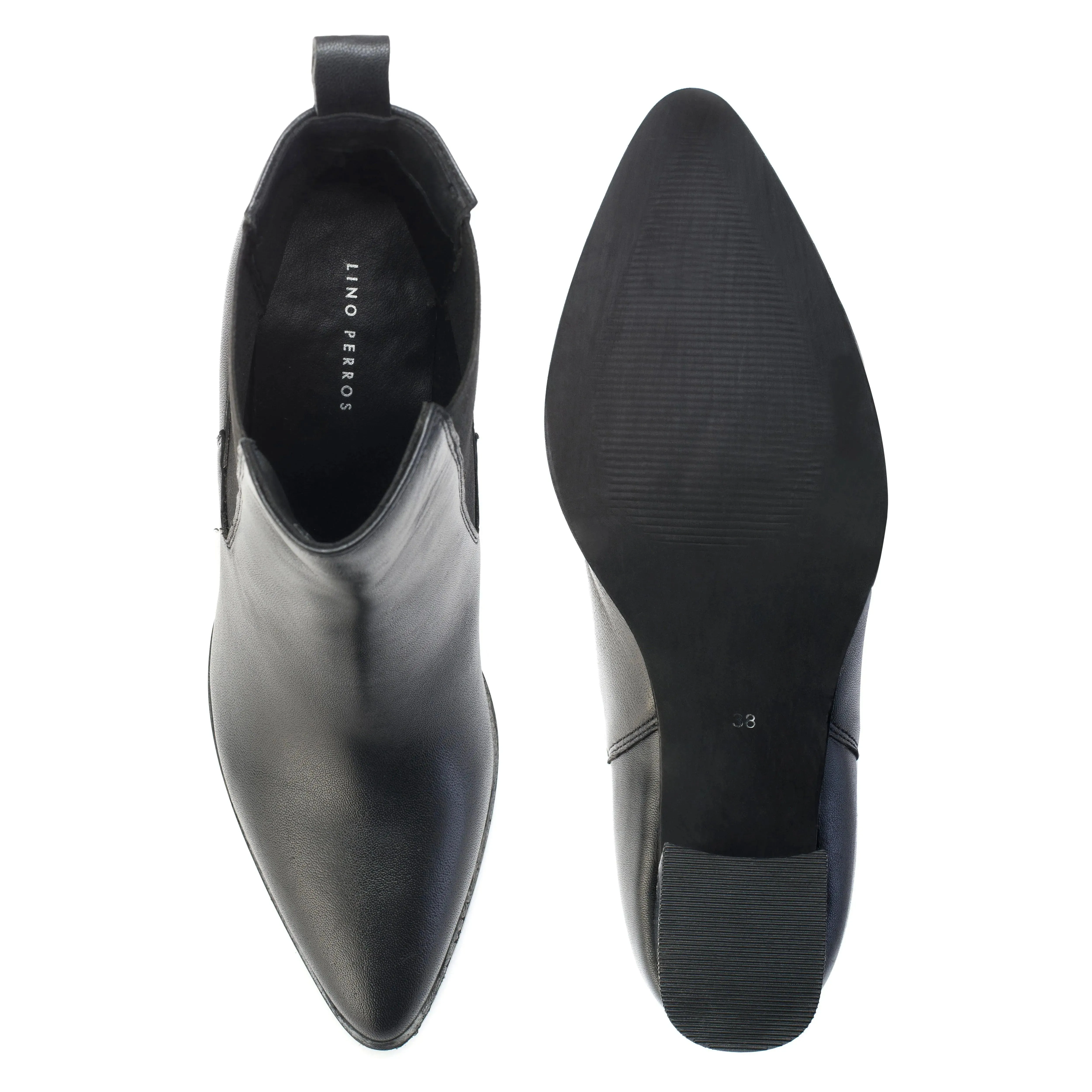 Ava Leather Chelsea Boots