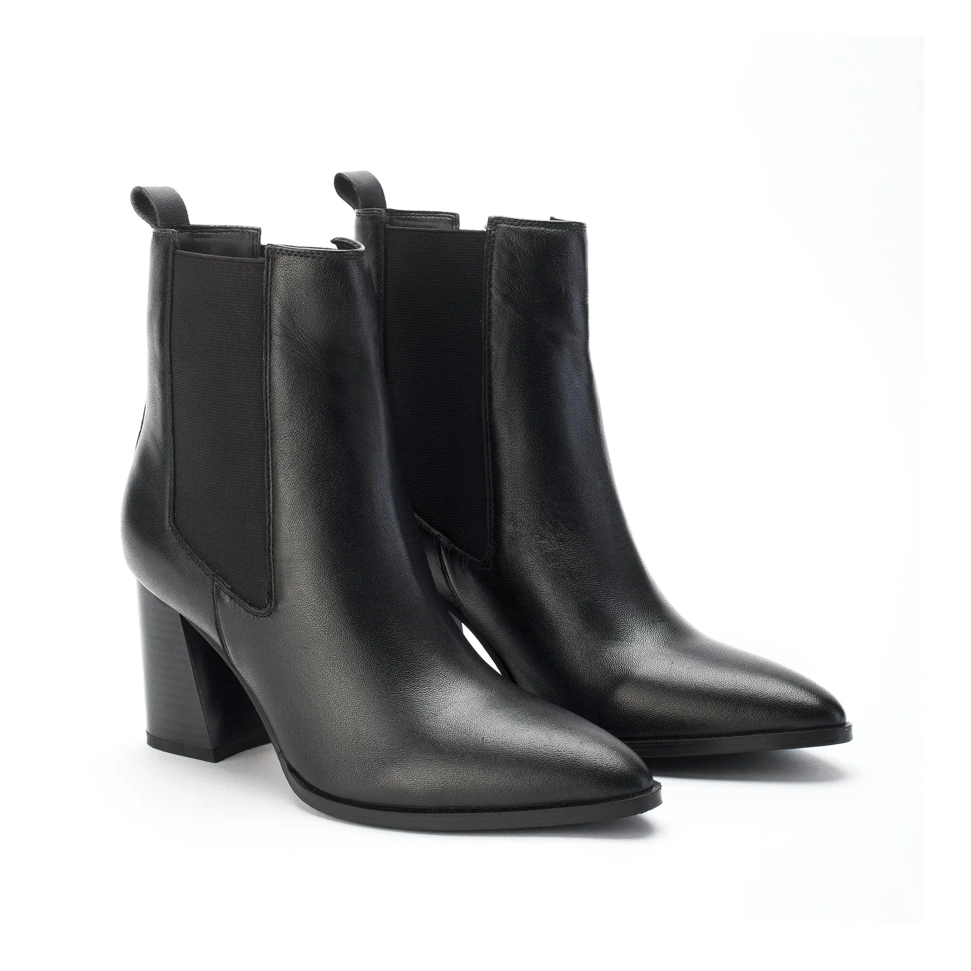 Ava Leather Chelsea Boots
