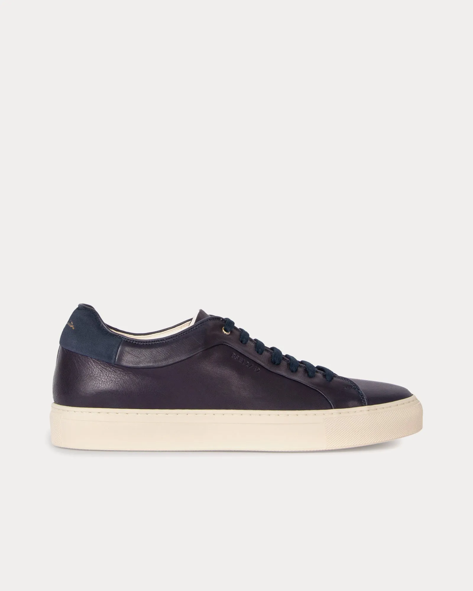 Basso Eco Leather Navy Low Top Sneakers