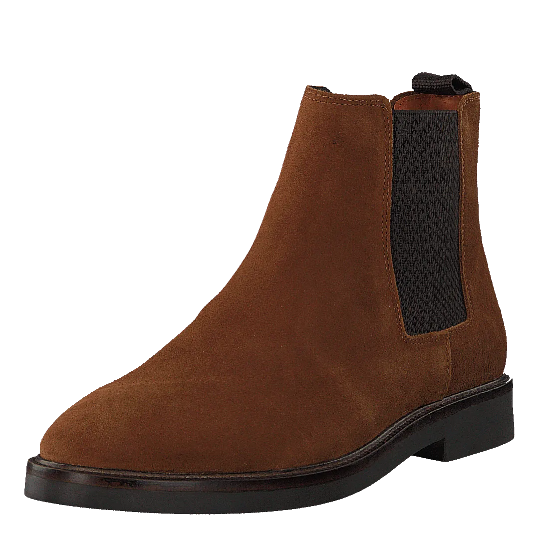 Biachain Leather Chelsea Cognac
