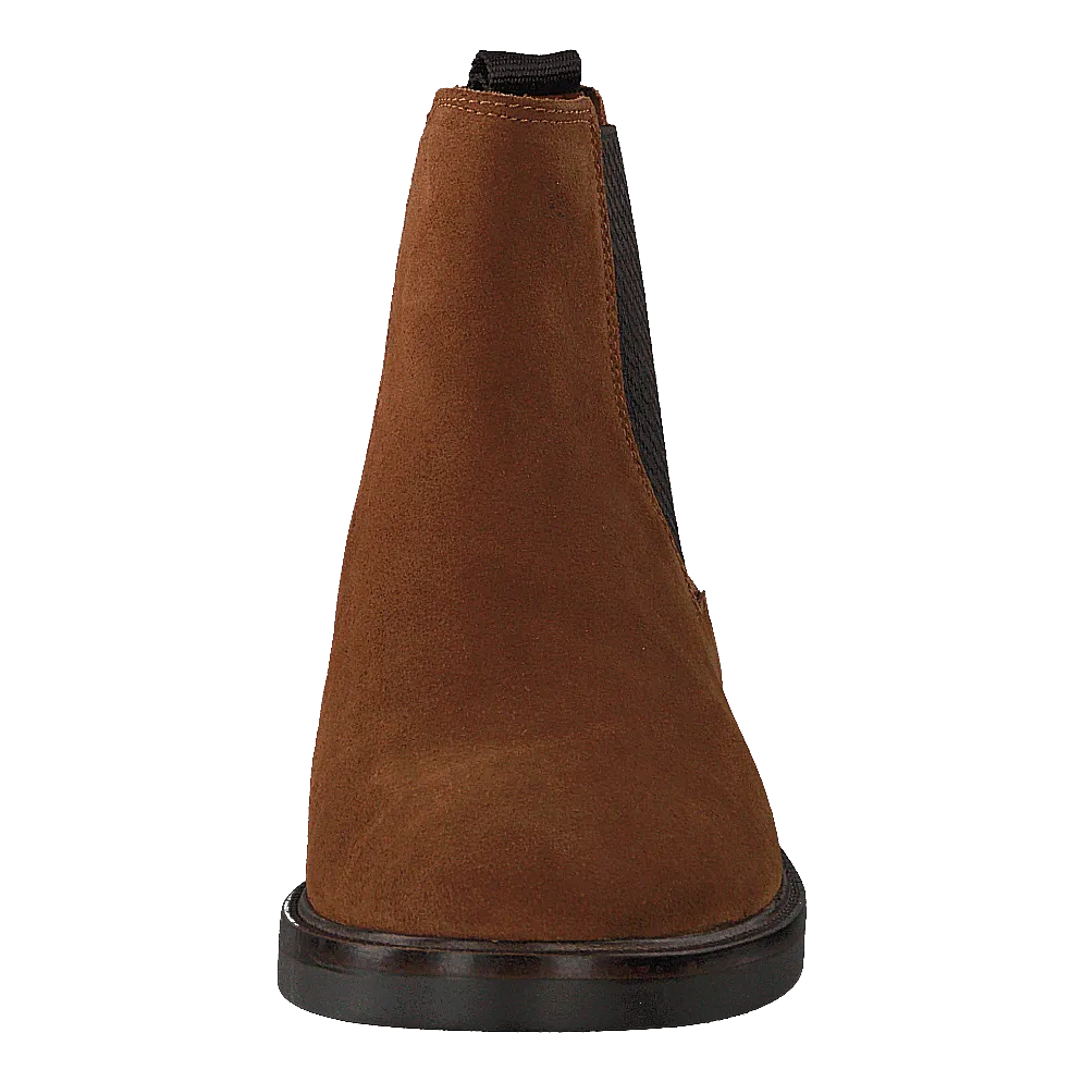 Biachain Leather Chelsea Cognac