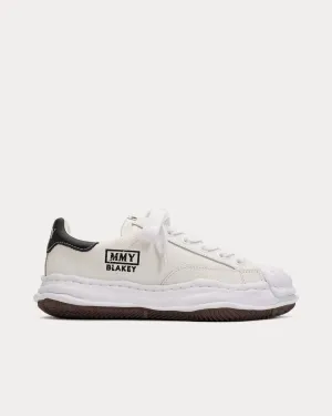 Blakey OG Sole Embossed Leather White Low Top Sneakers