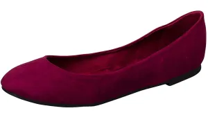 Breckelle's Women's Round Toe Ballet Flat Shoe