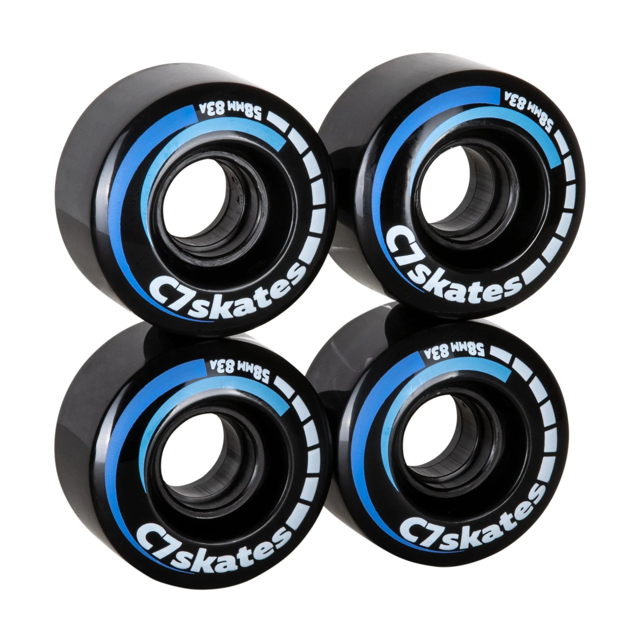 C7skates Midnight Roller Skate Wheels