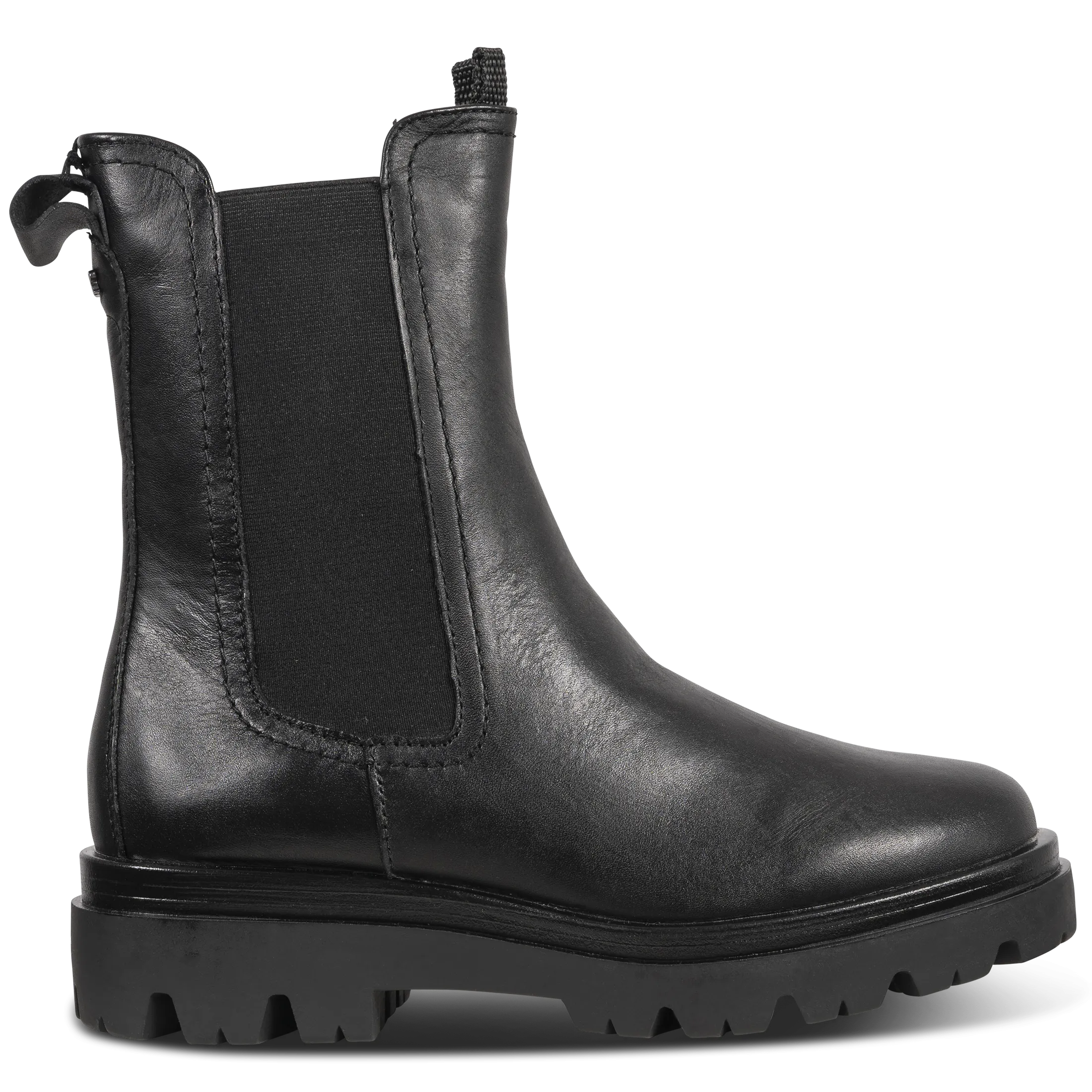 Castro Leather Chelsea - Black