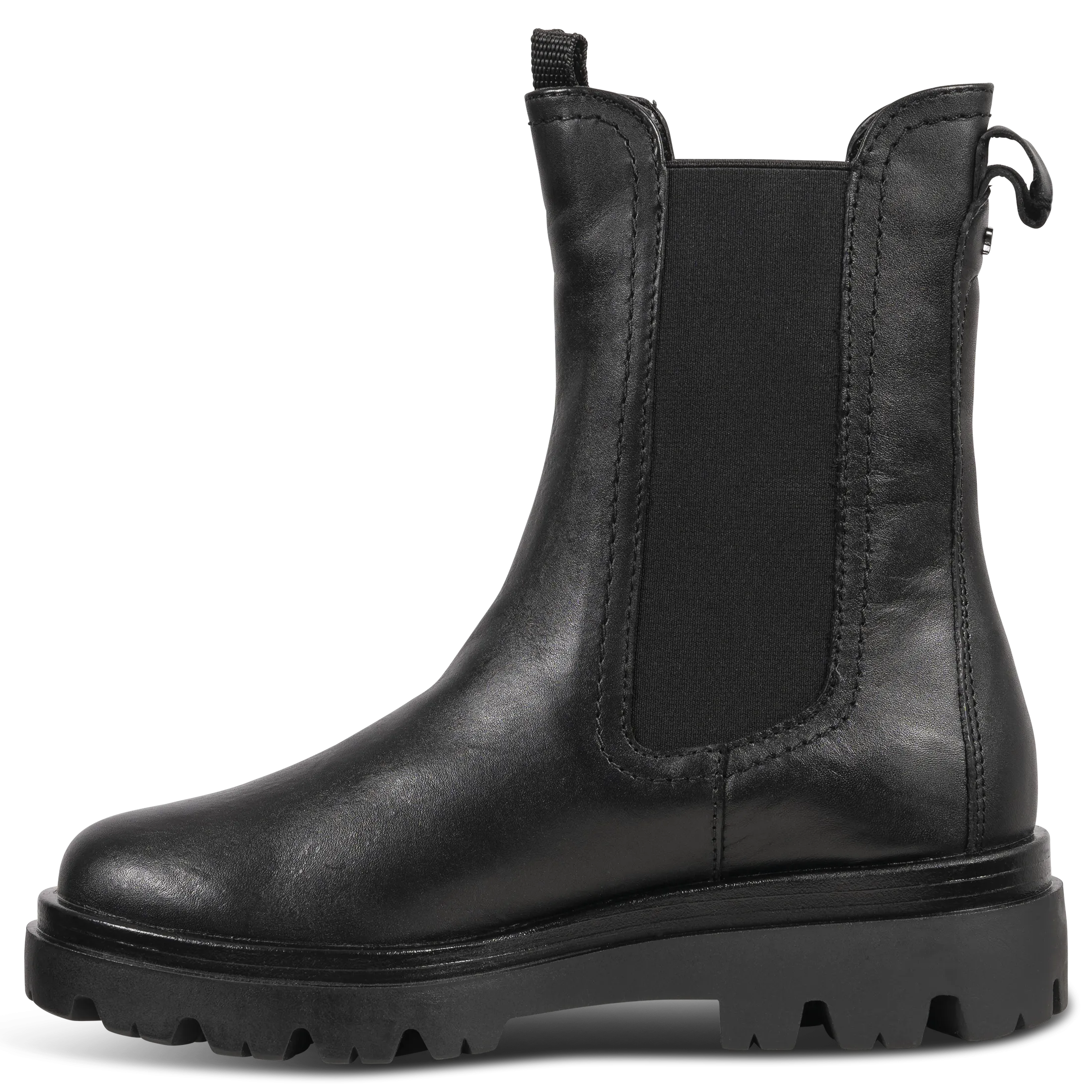 Castro Leather Chelsea - Black