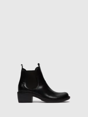 Chelsea Ankle Boots MEME030FLY RUG BLACK
