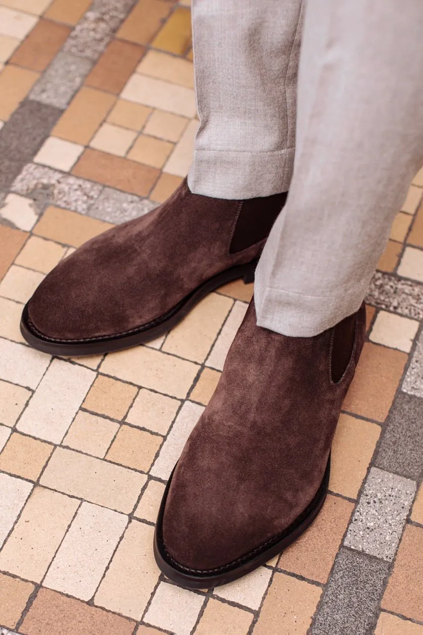 Chelsea boots van suède