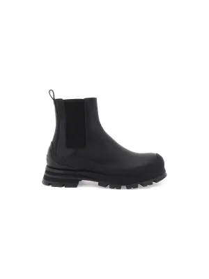 Chelsea Chunky Leather Boots