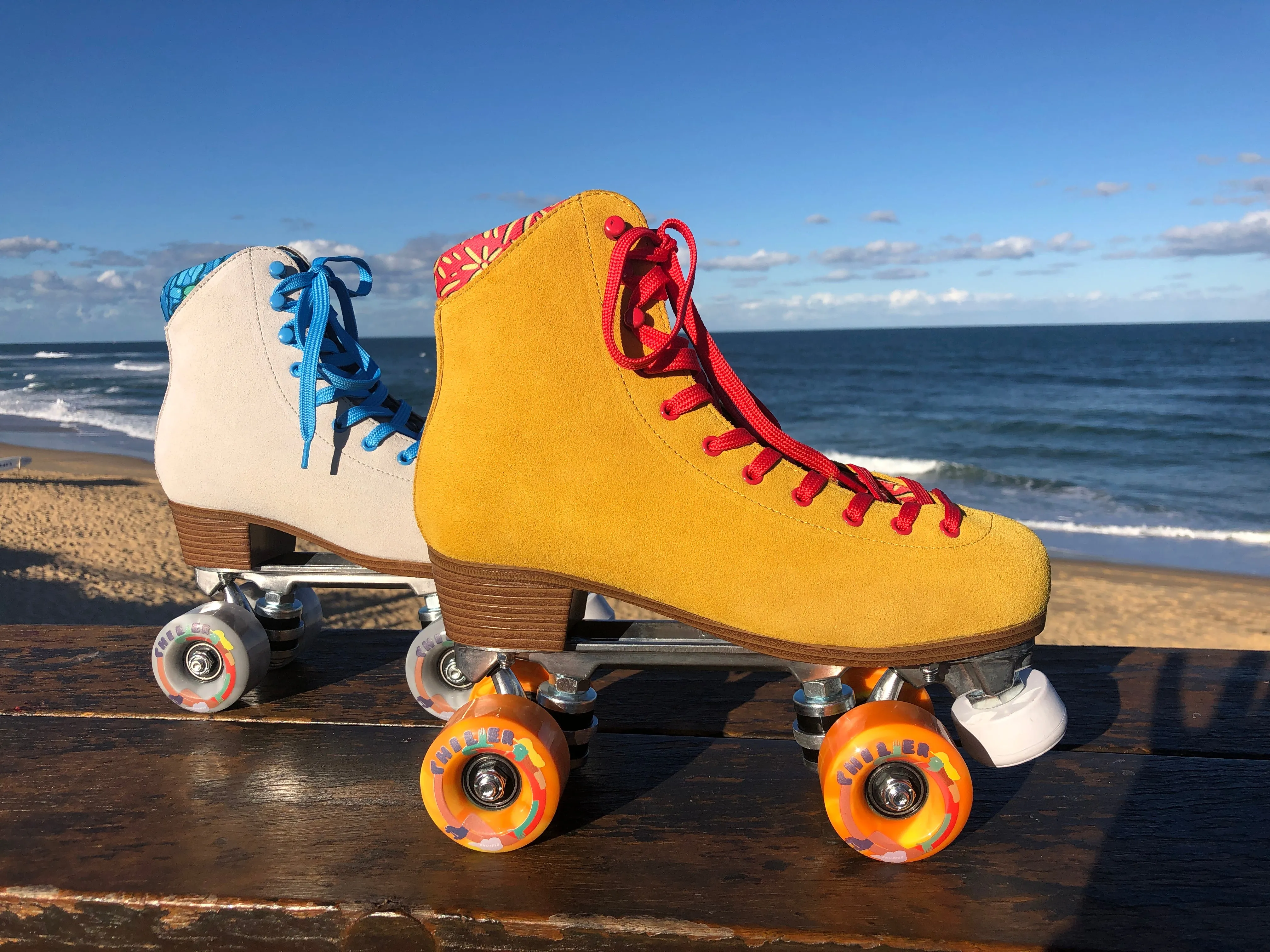 Chuffed Chiller Wheels Pack of 4 Sunny Orange