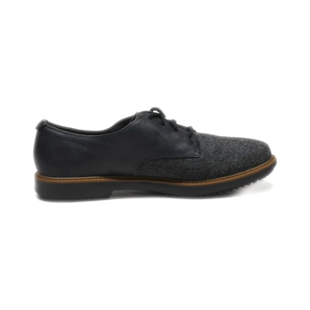 Clarks Lace Ups Canvas Black Colour For Women