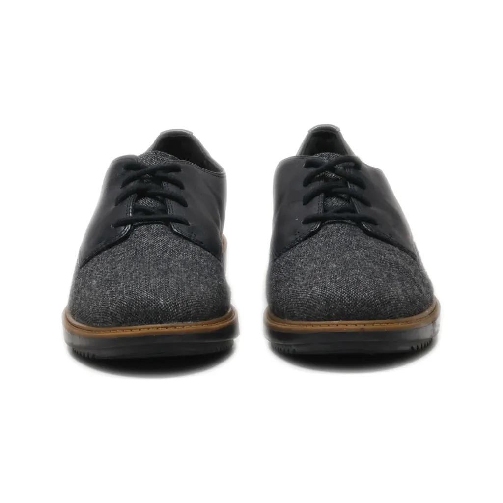Clarks Lace Ups Canvas Black Colour For Women