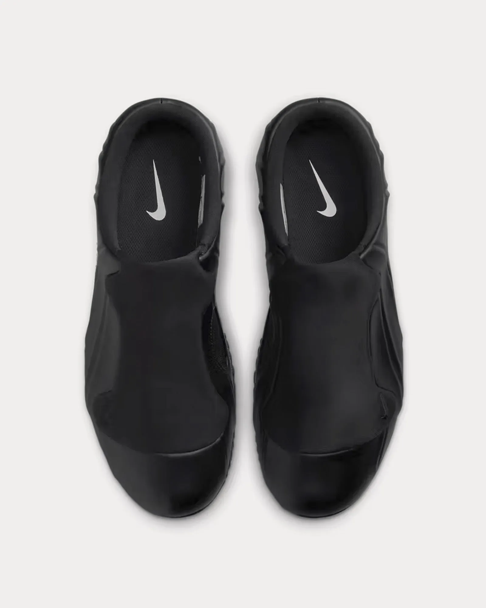 Clogposite Black / Silver Slip On Sneakers