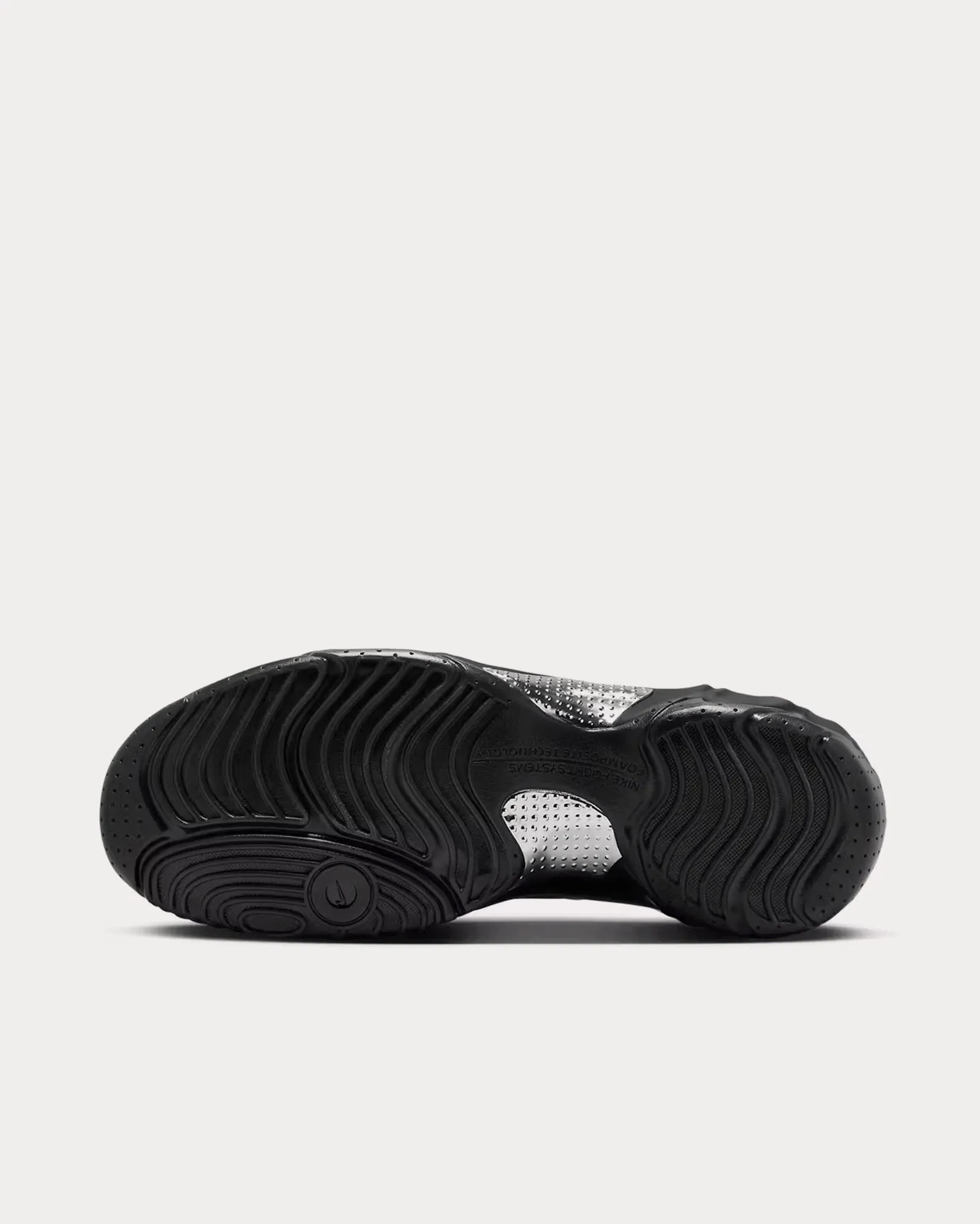Clogposite Black / Silver Slip On Sneakers