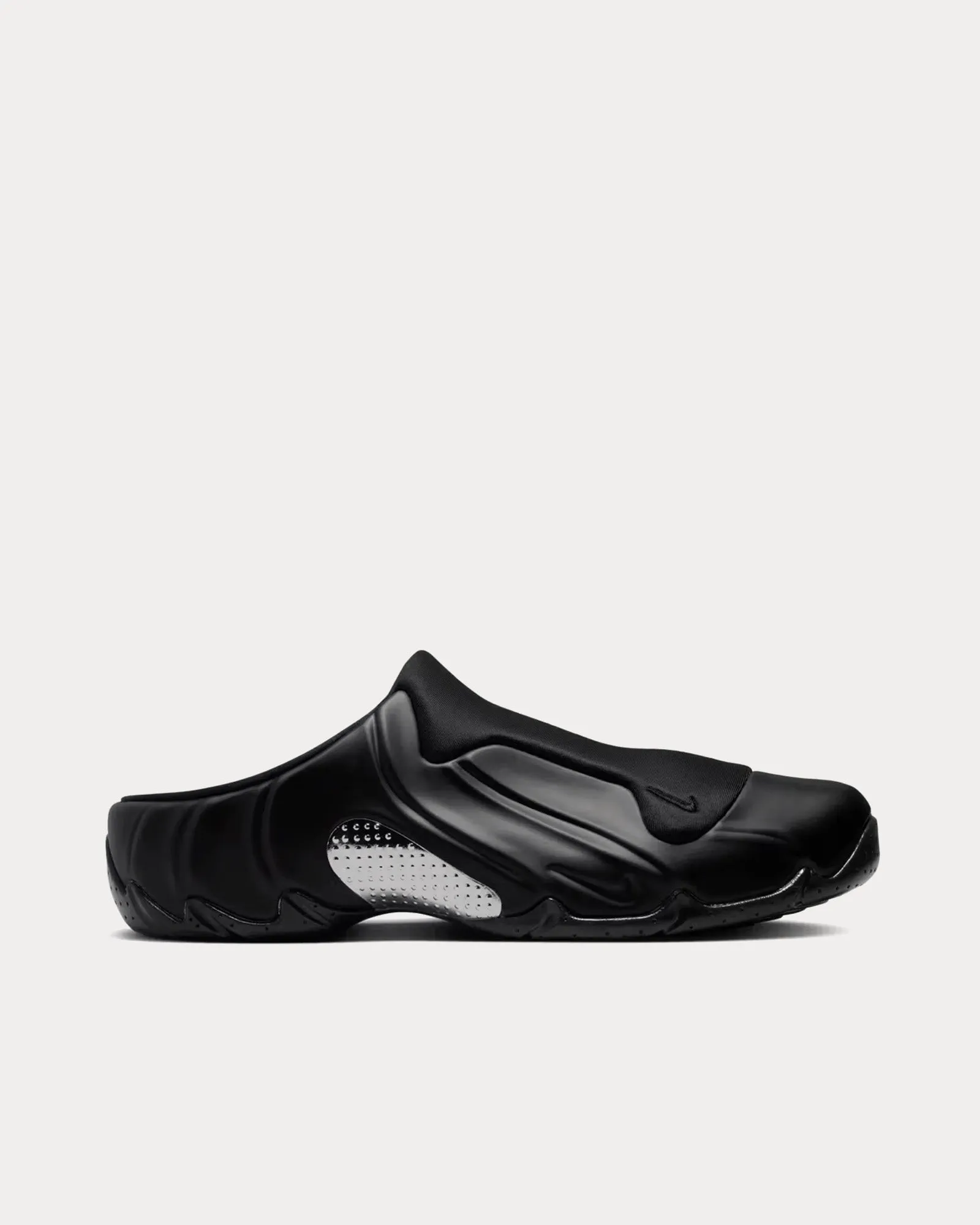 Clogposite Black / Silver Slip On Sneakers