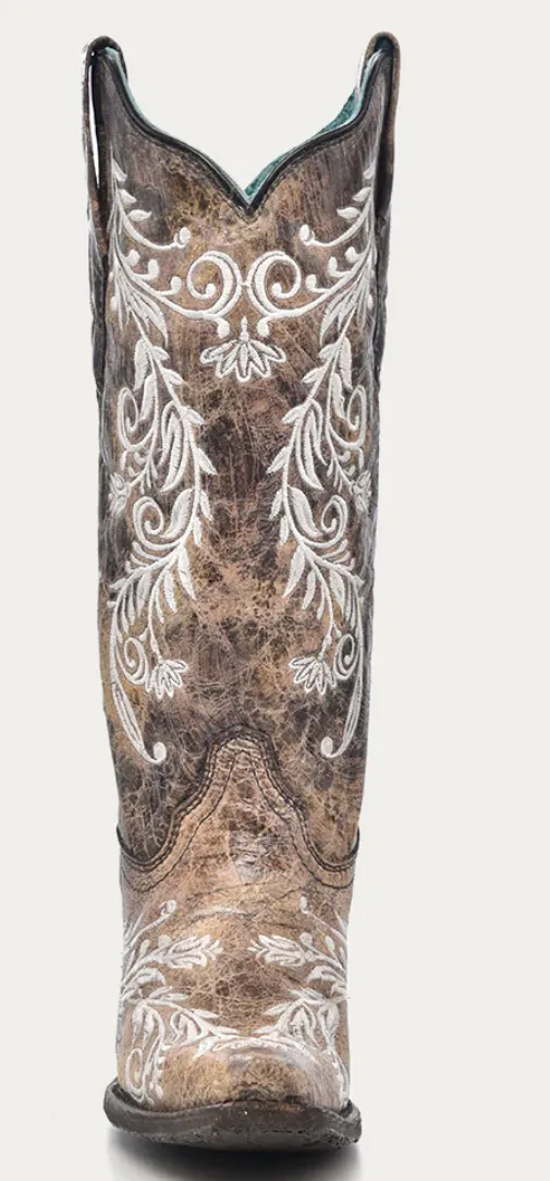 Corral Floral Embroidery Glow in the Dark Style A3753