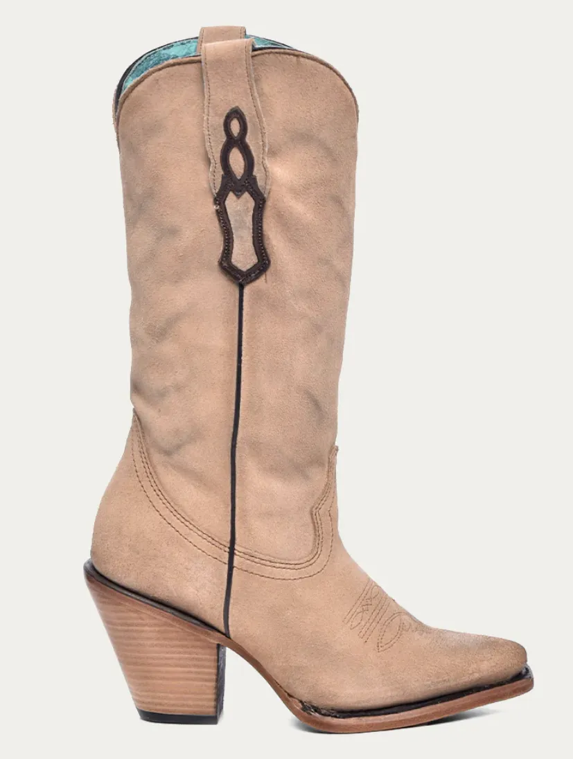 CORRAL LADIES SAND EMBROIDERY BOOTS STYLE Z5203
