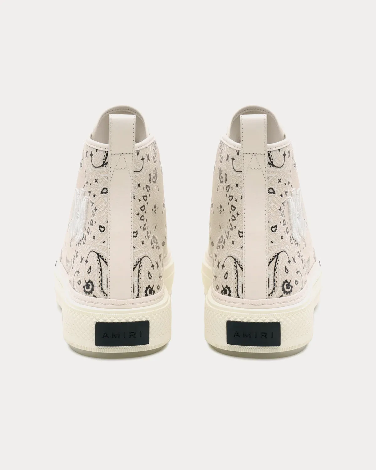 Court Bandana Alabaster High Top Sneakers
