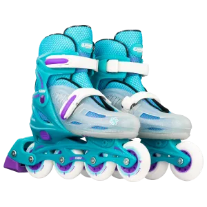 Crazy Skates 148 - Teal Glitter (Medium)