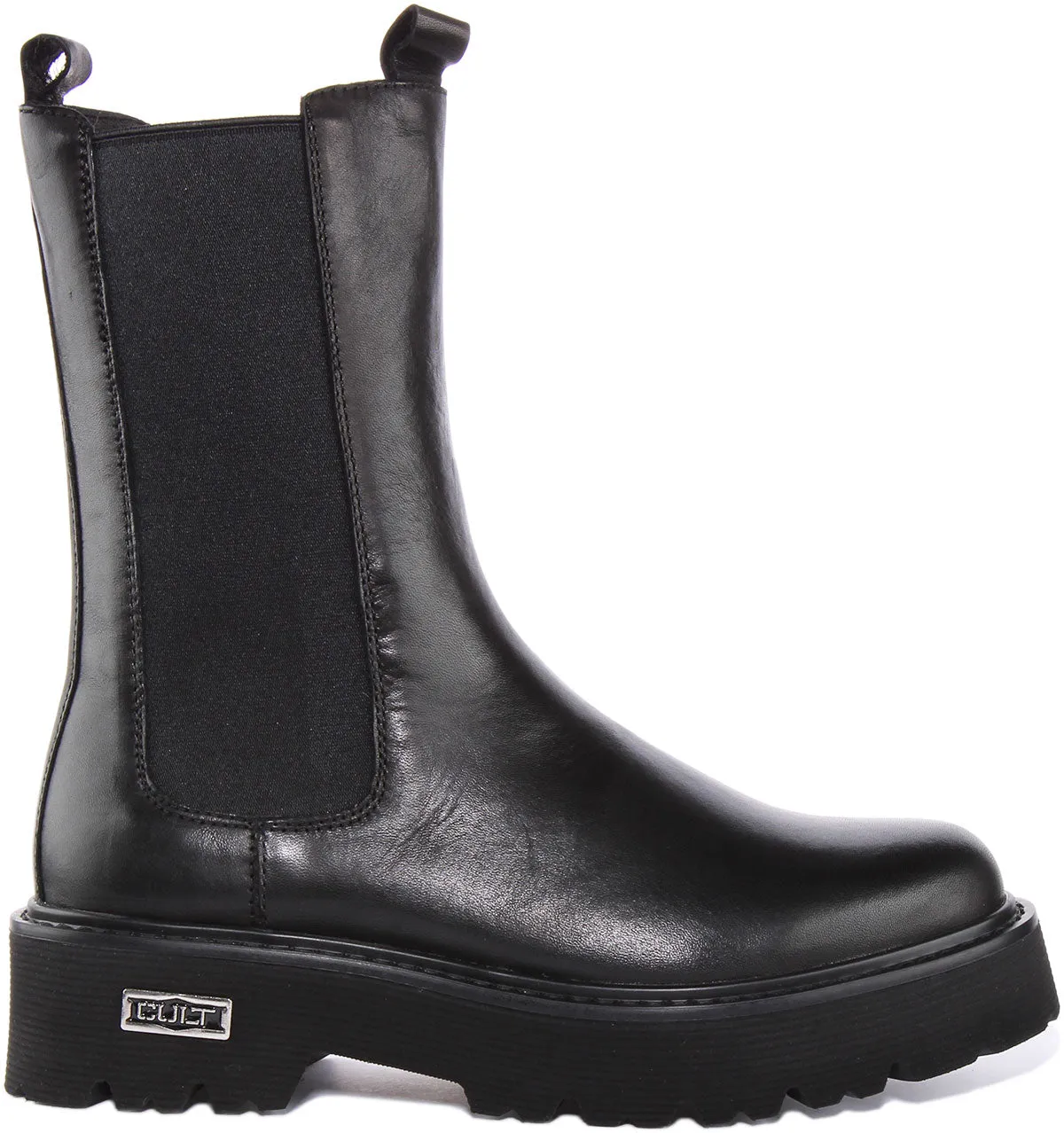Cult Slash Chelsea In Black For Women