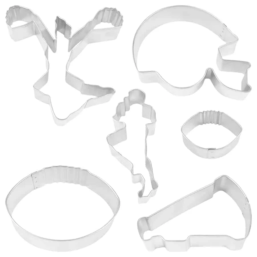 Cutter Set - Football (6pcs)