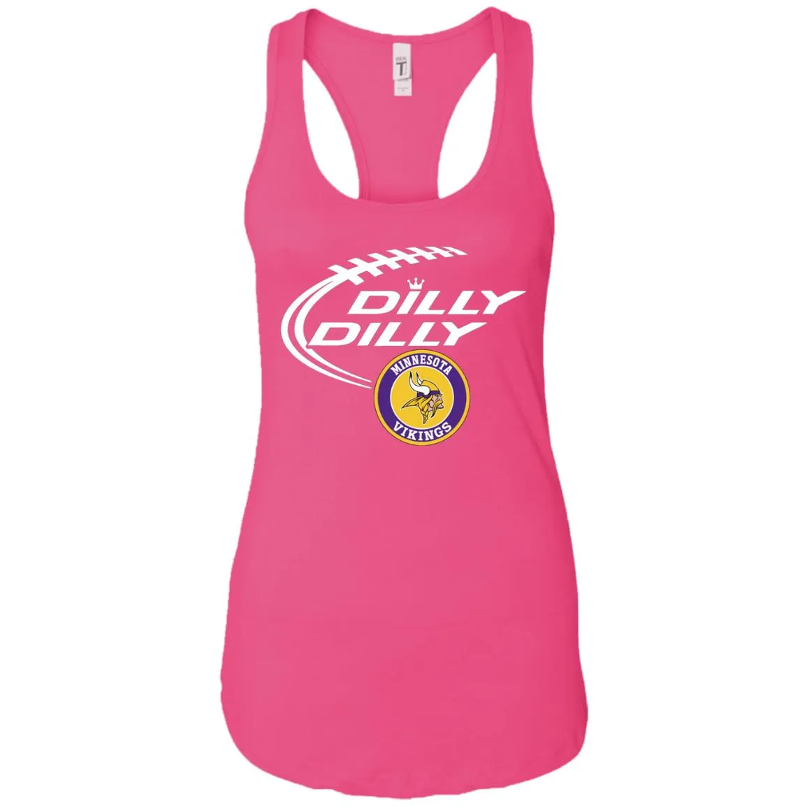Dilly Dilly Minnesota Vikings Nfl Football Women Tank