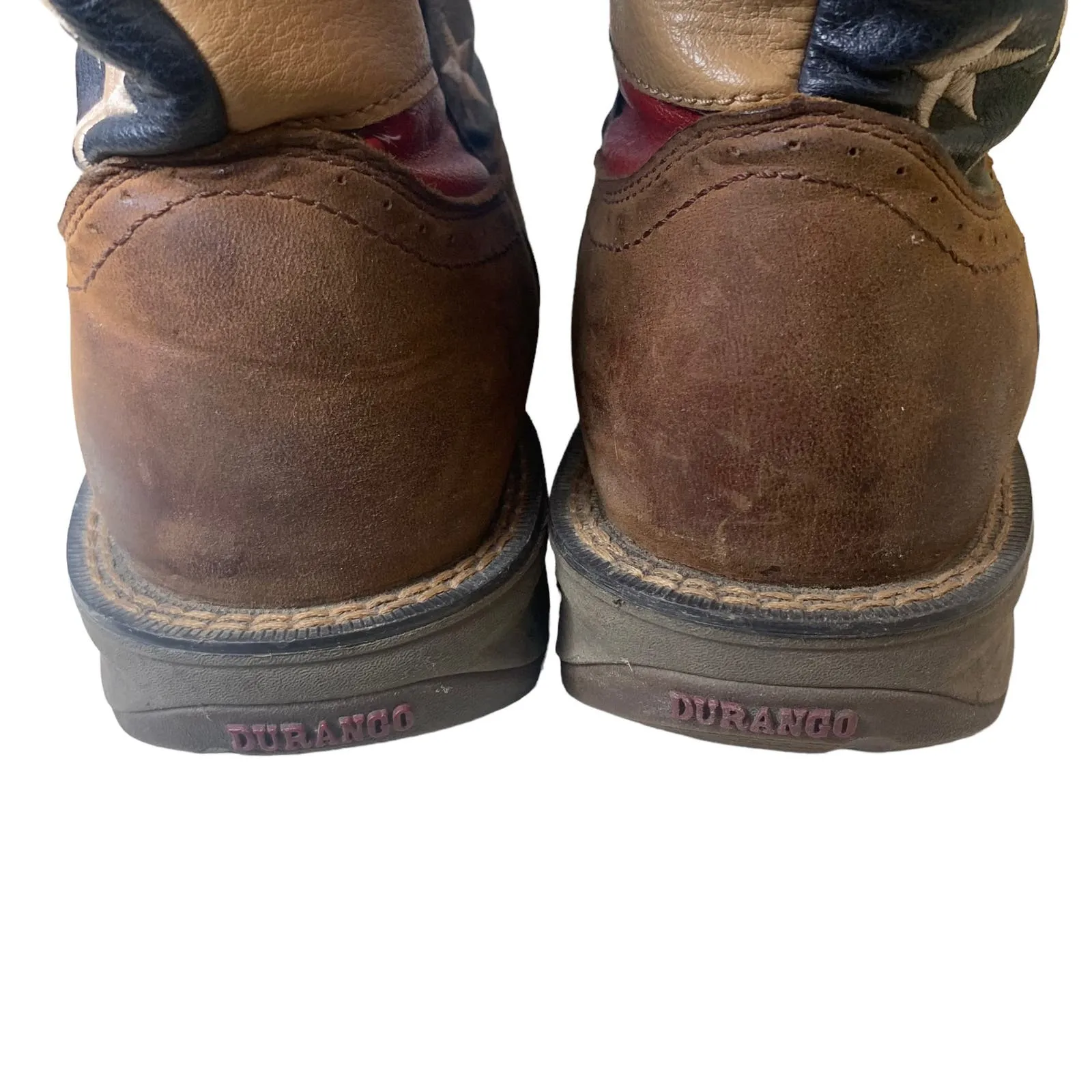 Durango Rebel Men's Steel Toe American Flag Western Boots SZ 12
