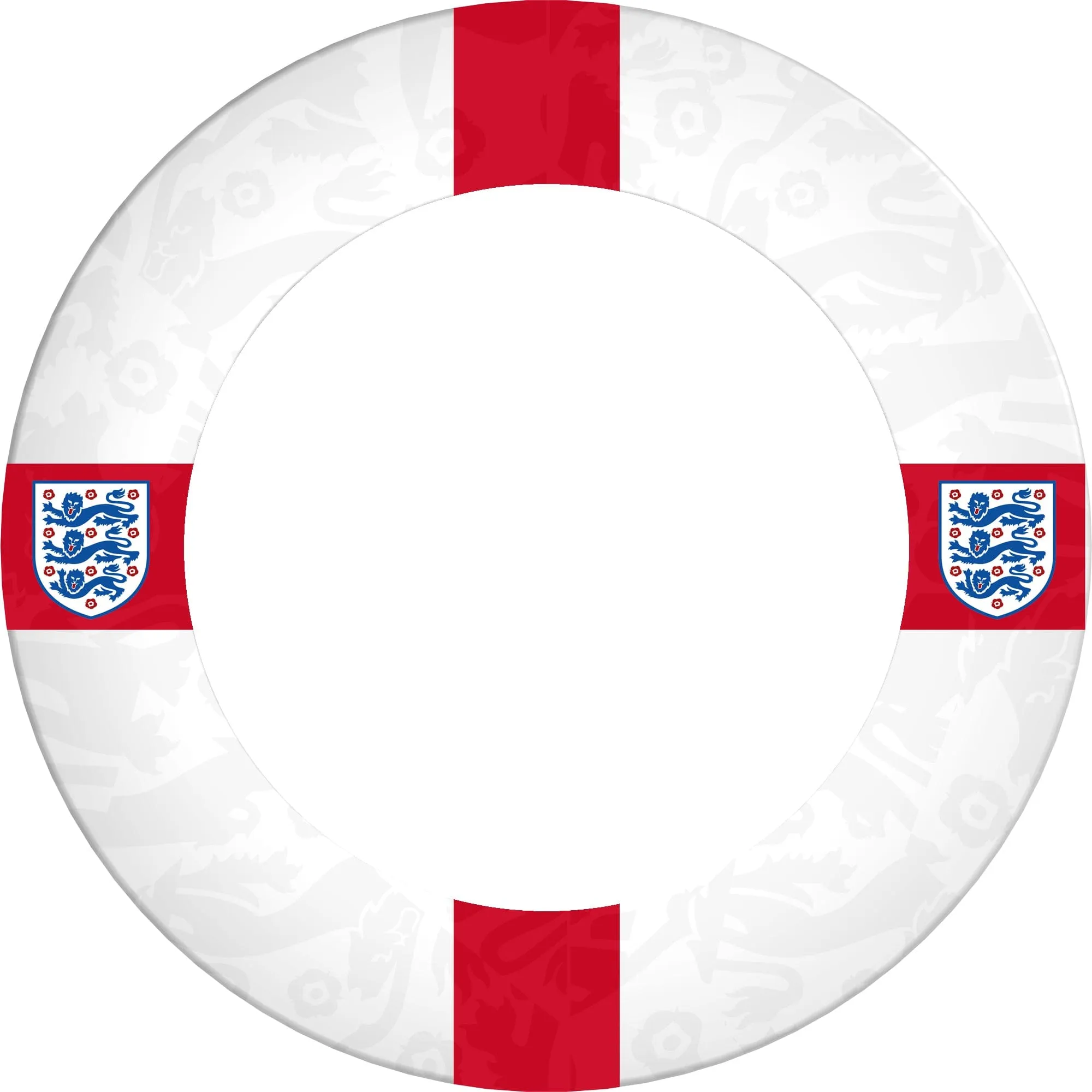 England Football Dartboard Surround - Official Licensed - S1 - St George Cross