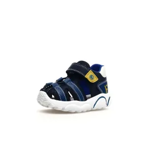 FALCOTTO - Boses Boys Blue Sandals in Eco Nabuk