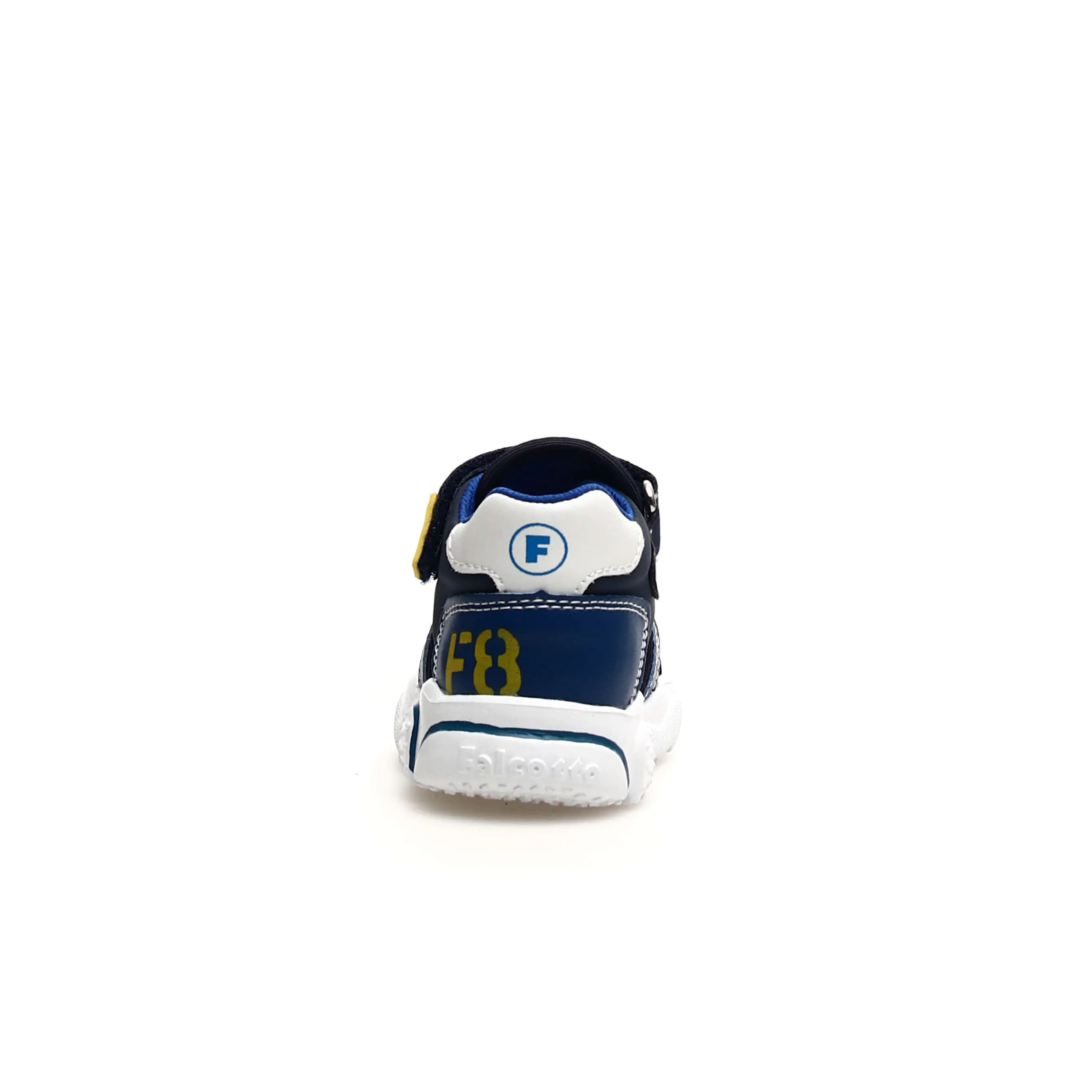 FALCOTTO - Boses Boys Blue Sandals in Eco Nabuk