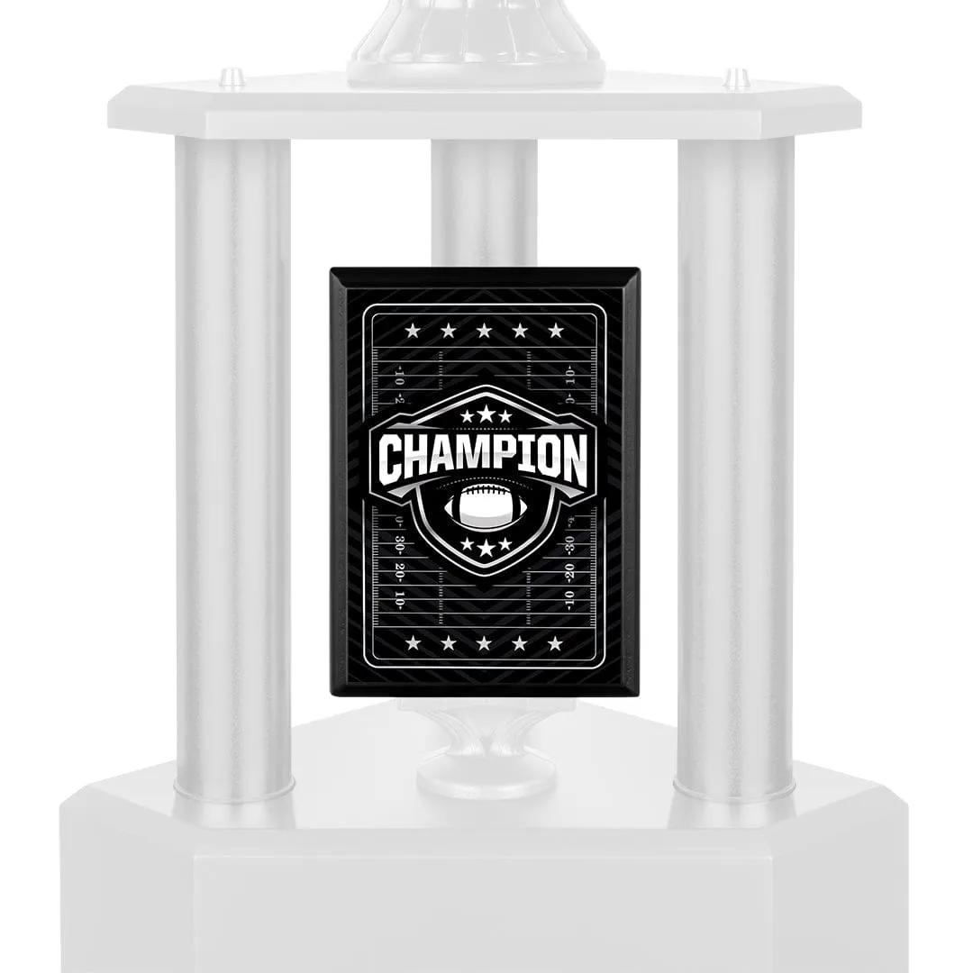 Football Champion Plaque