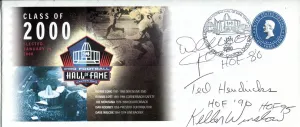 Football Hall of Famers Autographed Pro Football Hall of Fame Class of 2000 Envelope