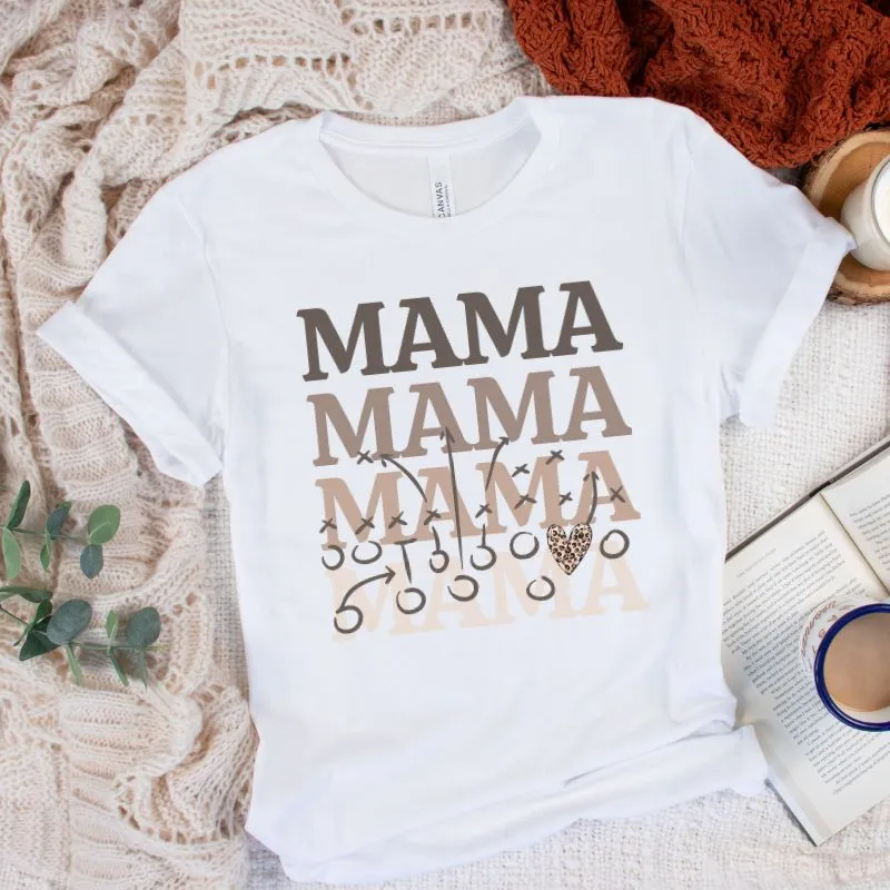 Football Mama Playbook Design PNG Download