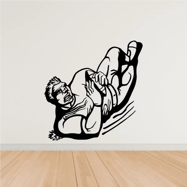 Football Player Wall Decal - Vinyl Decal - Car Decal - CDS069