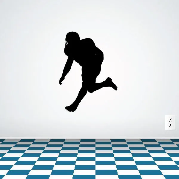 Football Wall Decal - Vinyl Decal - Car Decal - 008