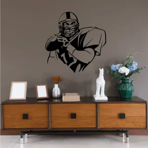 Football Wall Decal - Vinyl Decal - Car Decal - Bl004
