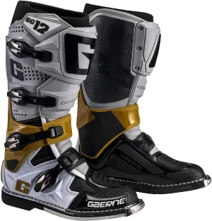 GAERNE SG-12 BOOTS GREY/MAGNESIUM/ WHITE SZ 10 2174-080-10