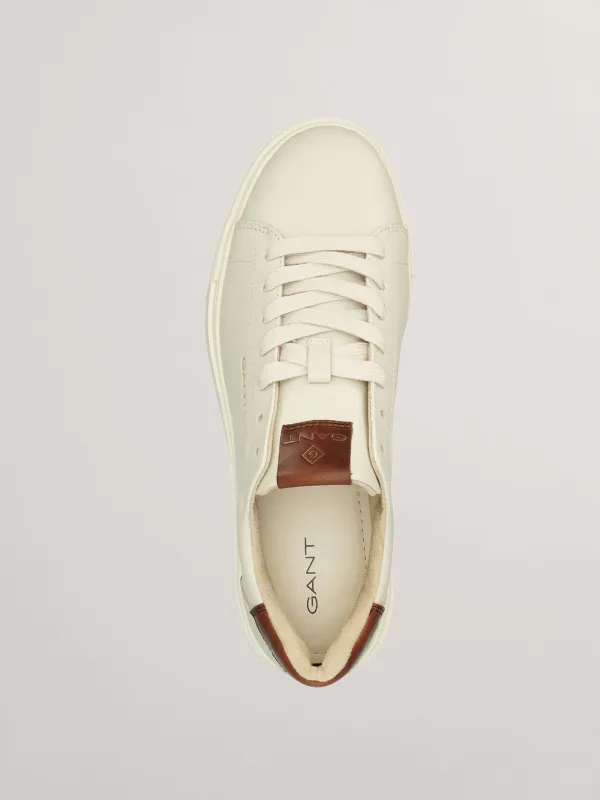 GANT OFF WHITE LEATHER SNEAKER