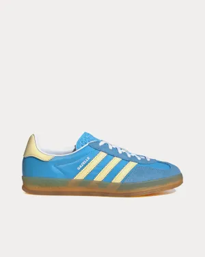 Gazelle Indoor Semi Blue Burst / Almost Yellow / Cloud White Low Top Sneakers
