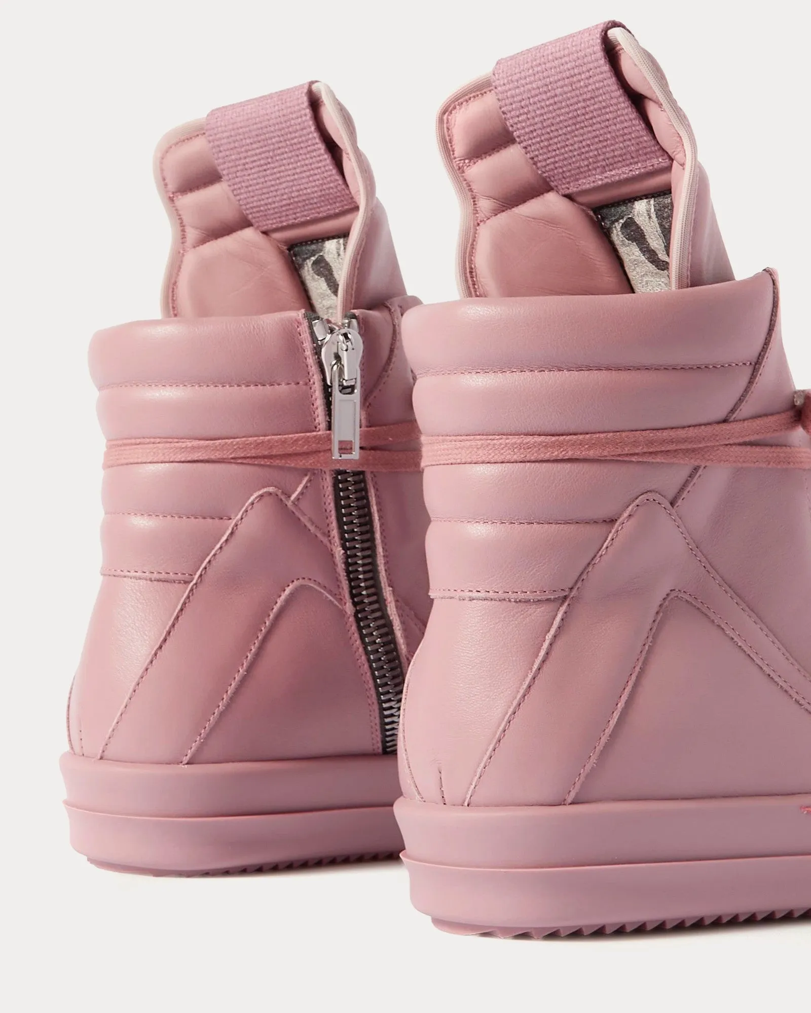 Geobasket Leather Dusty Pink / Dusty Pink High Top Sneakers