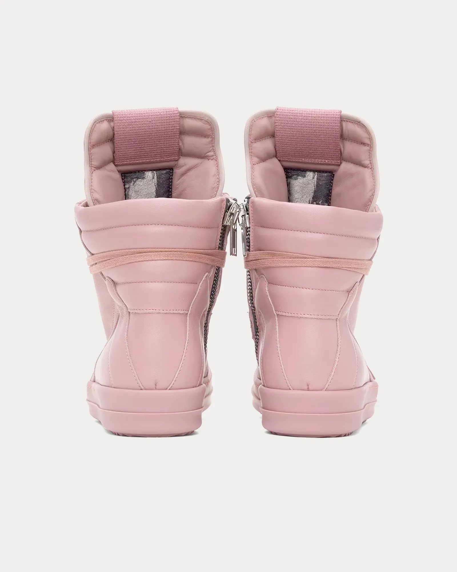Geobasket Leather Dusty Pink / Dusty Pink High Top Sneakers