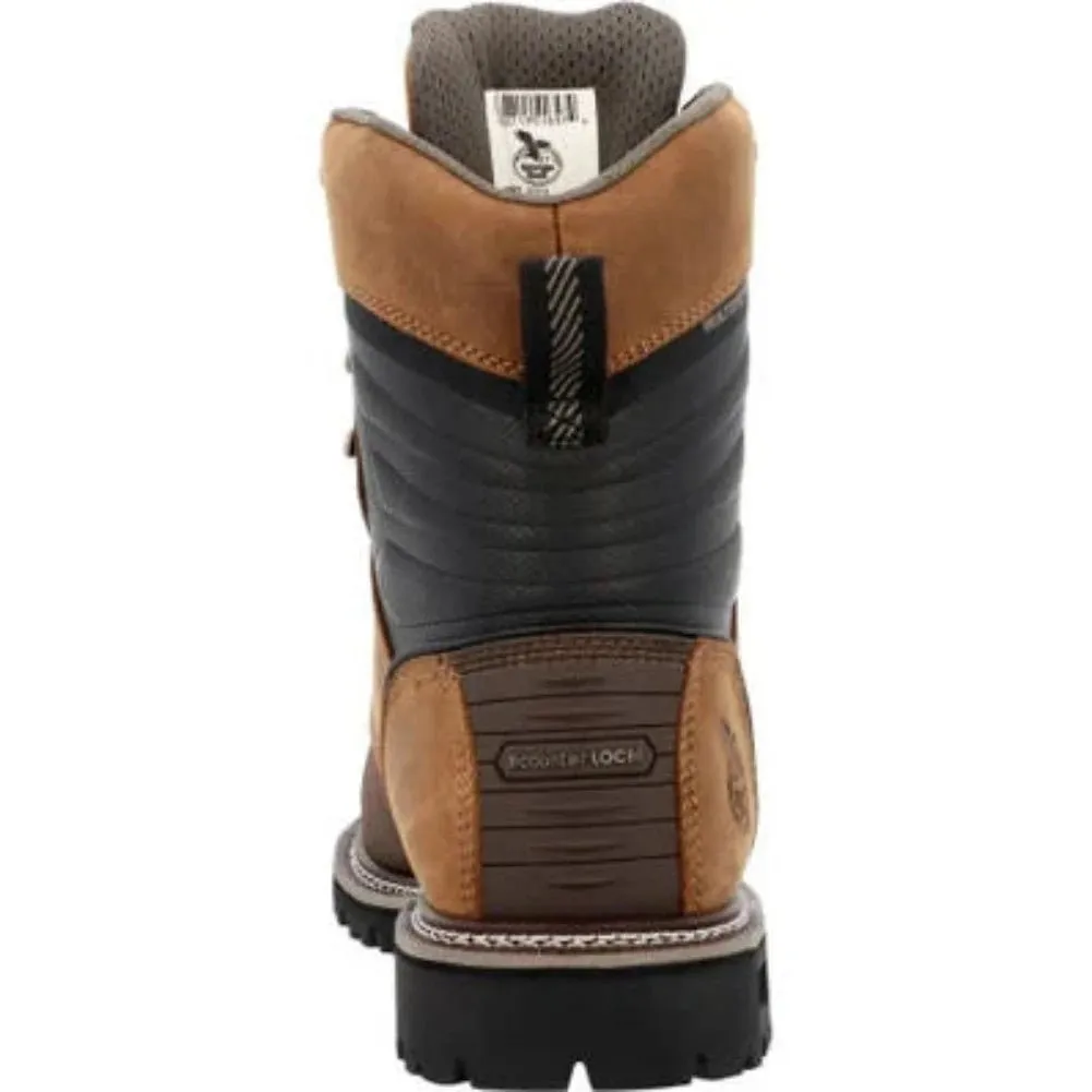 Georgia Boot Brute Men's Guard Waterproof Work Boots Gb00643 In Brown