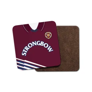 Hearts 1998 Home Kit Coaster