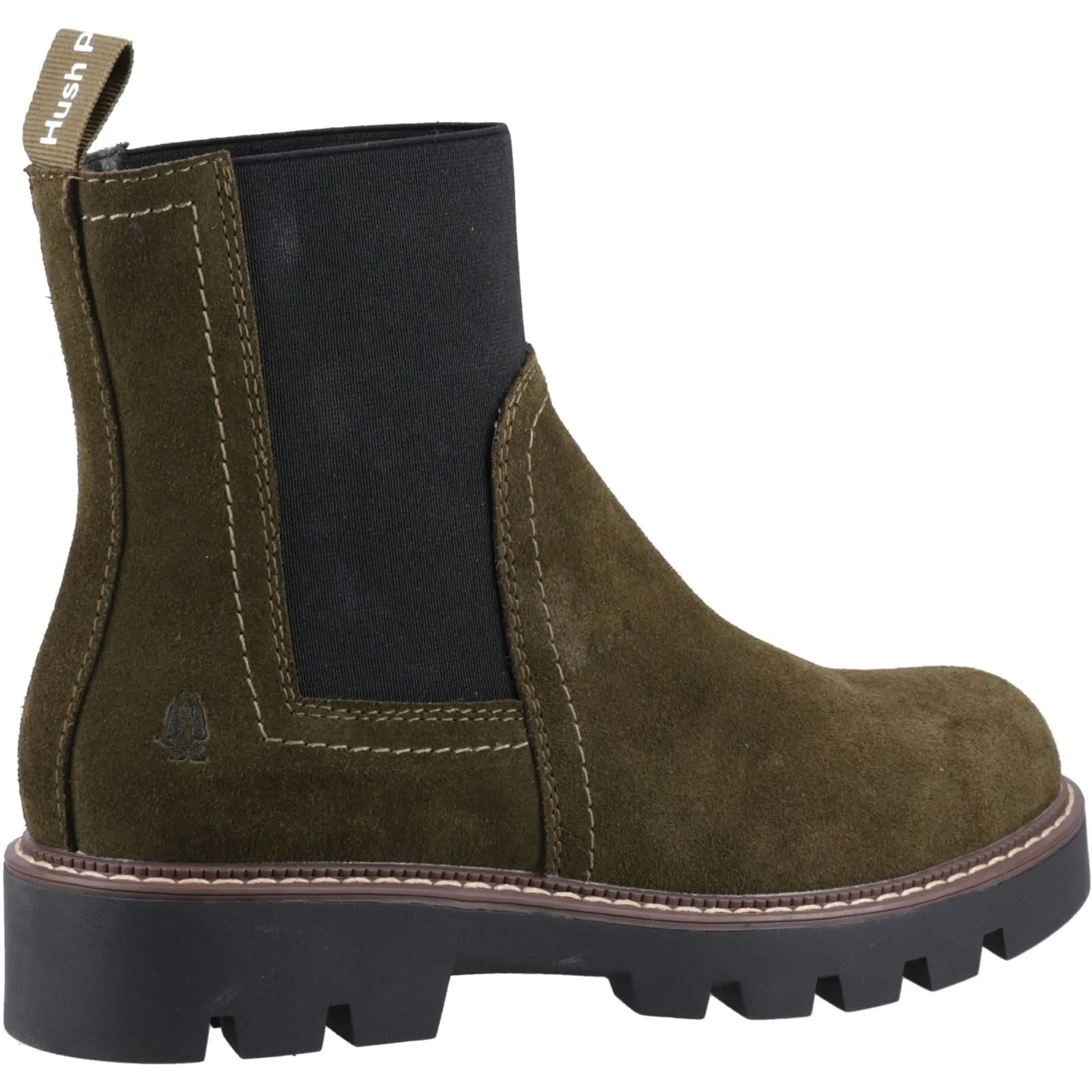 Hush Puppies Adeline Suede Women's Khaki Boots