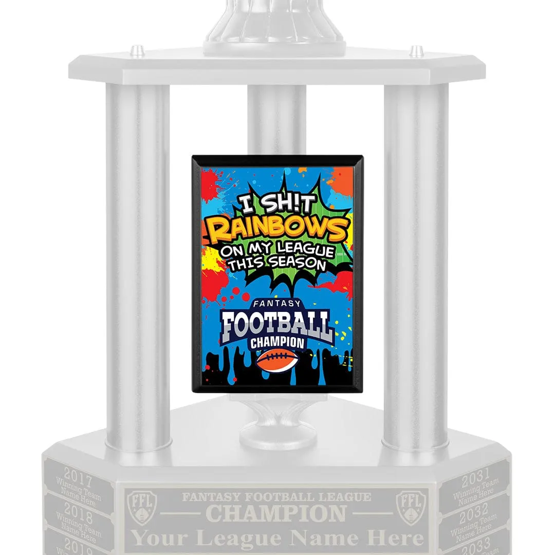 I Sh*T Rainbows Plaque